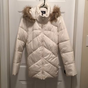 Like New Apt. 9 White Down Filled Coat